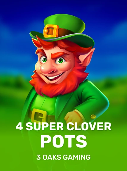 4 Super Clover Pots game tile