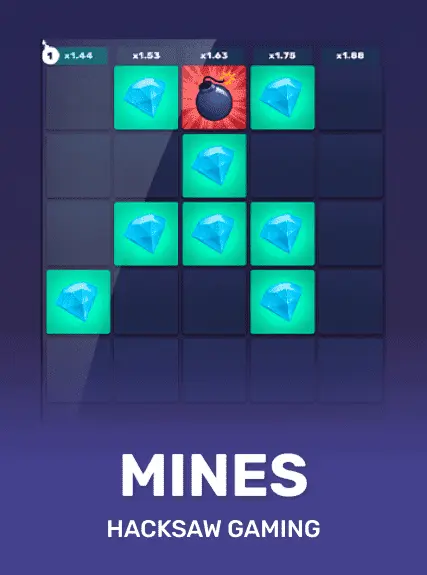 Mines game tile