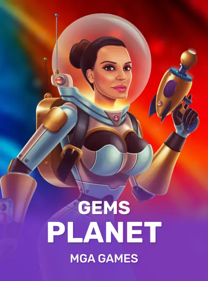 Gems Planet game tile